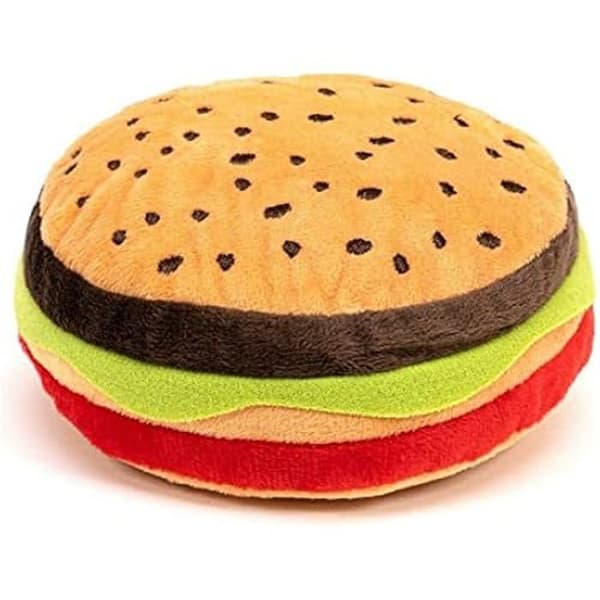 Hundleksak - GLORIA - Hamburgare - EVA - Polyester - Rolig och hållbar