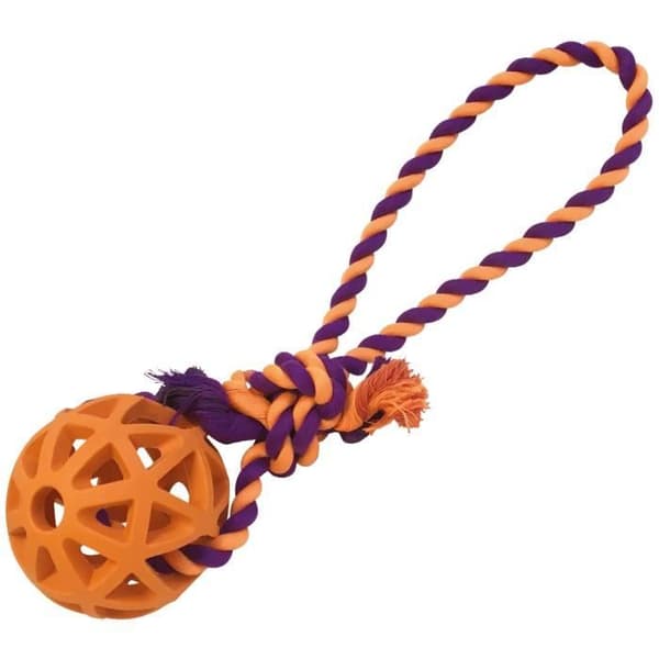 Gloria Pets Atomboll med rep | 30 cm