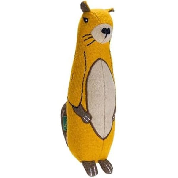 Hundleksak - JÄGARE - FYN Marmot 20 cm - Tyg - Svart - Smådjur