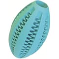 Miniatyrbild 1 av 2: Tandboll för hundar - GLORIA - Rugbymodell - 11 cm - Slitstarkt gummi - Flerfärgad