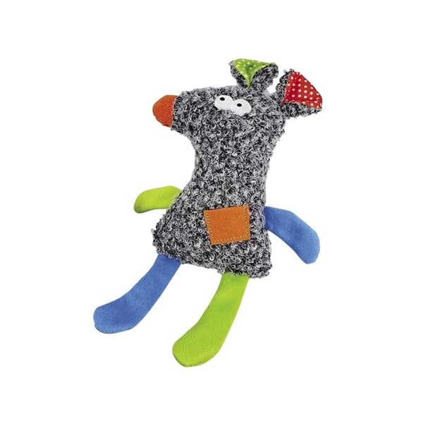 Plyschleksak för kattmus med kattmynta Nobby Pet
