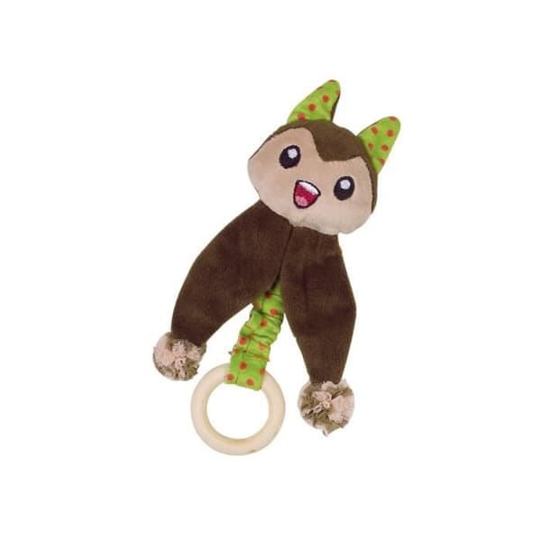 Hund- och kattgosedjur med kattmynta och träring Nobby Pet