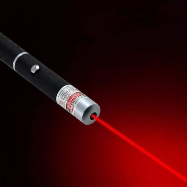 LEKSAK Lekspointer Laser hög effekt 5MW leksak för katt laserpenna kraftig grön röd 650nm - Röd ljus