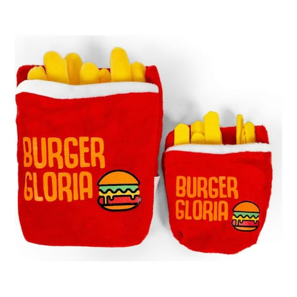 Mjuk leksak för hundar Gloria Pommes frites