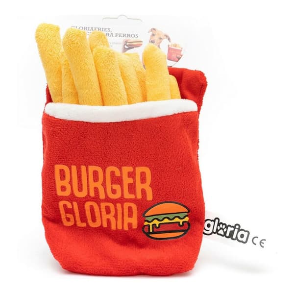 Mjuk leksak för hundar Gloria Pommes frites