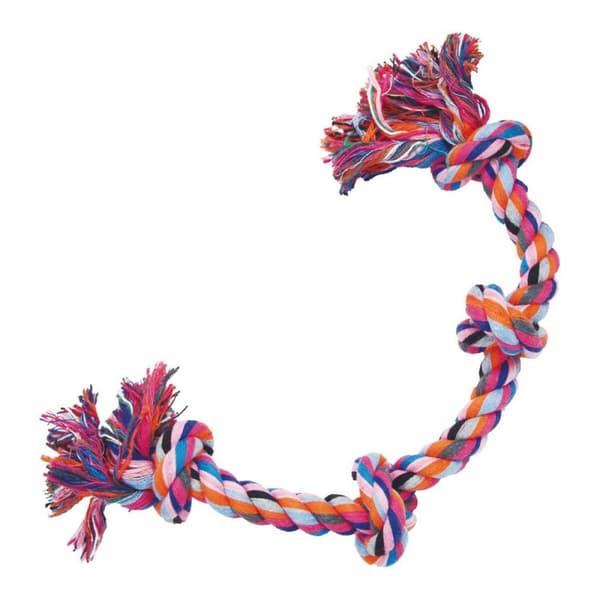 Hund Bidering Gloria Multifarvet Knude Bomuld (2 x 50 cm)