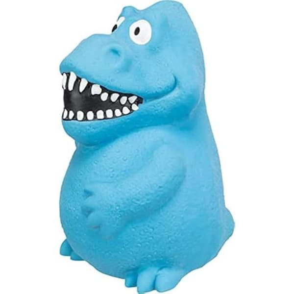 Hundleksak - TRIXIE - Latex Dinosaurie - 14 cm - Fylld med Polyesterfiber - Flerfärgad
