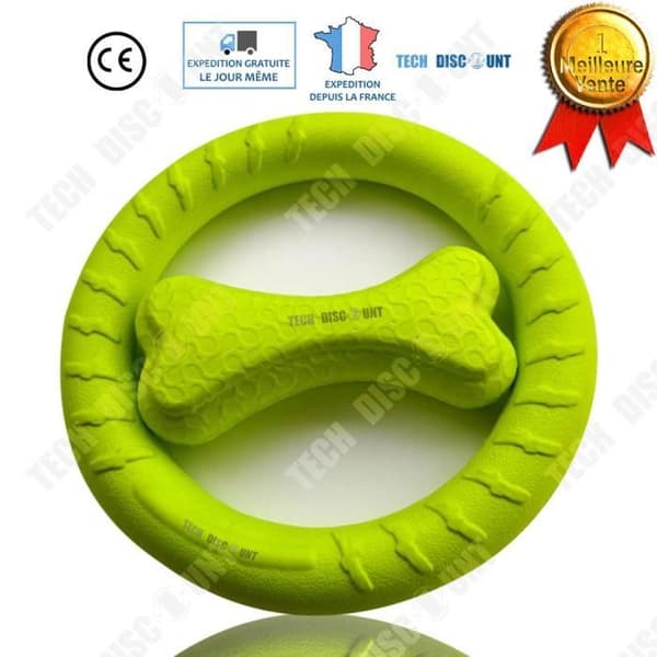 TD® Toy Hund Katt Husdjur Plast Billigt Resistant Anti-Ryck hundträning Bite Bar Ball