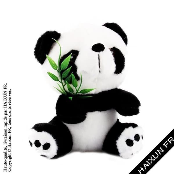 15 cm Panda gosedjur med bambu Söta mjuka leksaker Docka Leksaker Julklapp till Baby Kid Dekoration ©HAIXUN FR