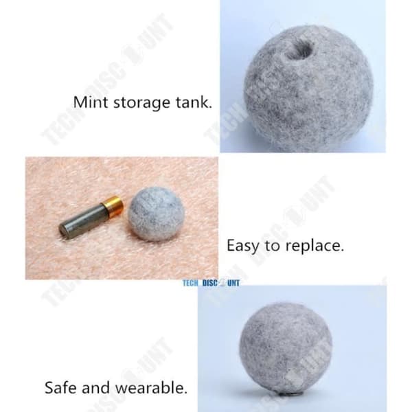TD® Cat Garn Ball Mint Catnip Grass Toy Ball Elektronisk skumtandvård Billigt interaktivt husdjur