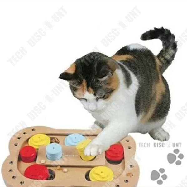 TD® Pedagogisk leksak Hund Spel Intelligens Pussel Interaktivt yrke Oförstörbar Katt Beständiga fasta husdjur