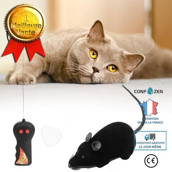 Elektronisk leksak - C® - Fjärrstyrd mus - Bärbar - För katt - Jul