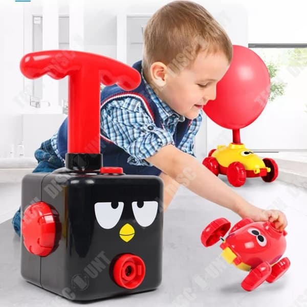 TD® Pussel bil pneumatisk ballong för barn Tecknad flygande uppblåsbar ballong bil pneumatisk bilset leksak