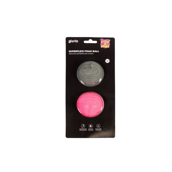 Boll till husdjur Gloria PLAY AND RUN Grå Skum TPR M 6,35 cm 2 antal