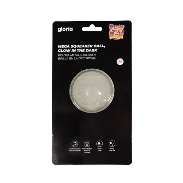 Lemmikin pallo Gloria PLAY AND RUN Keltainen TPR 6,35 cm
