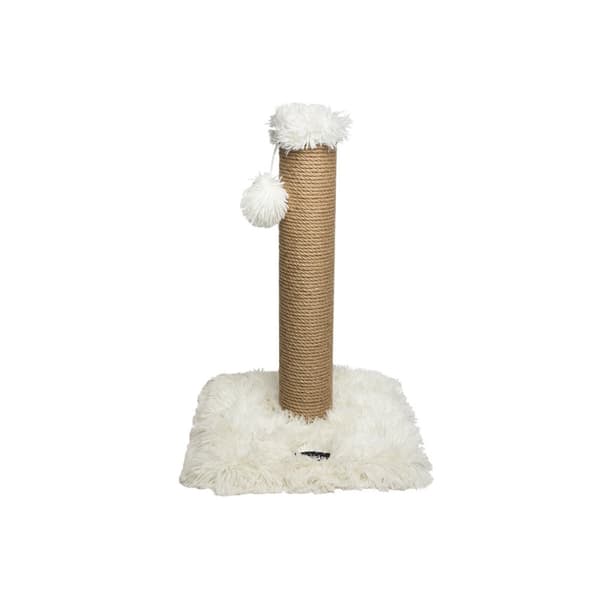Skrapepost for katter Gloria Indo Hvit 34 x 34 x 35 cm