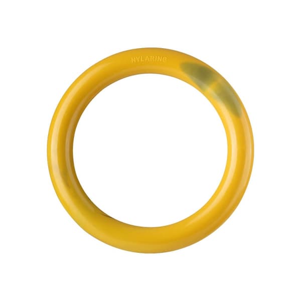 Hund Bidering Nylabone Ring Gul Burger L