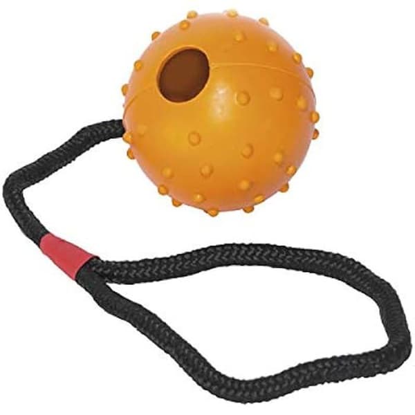 Hundrat toy - GLORIA - Gummikula - 7 cm - Mjuk och hållbar - Perfekt för utomhusbruk