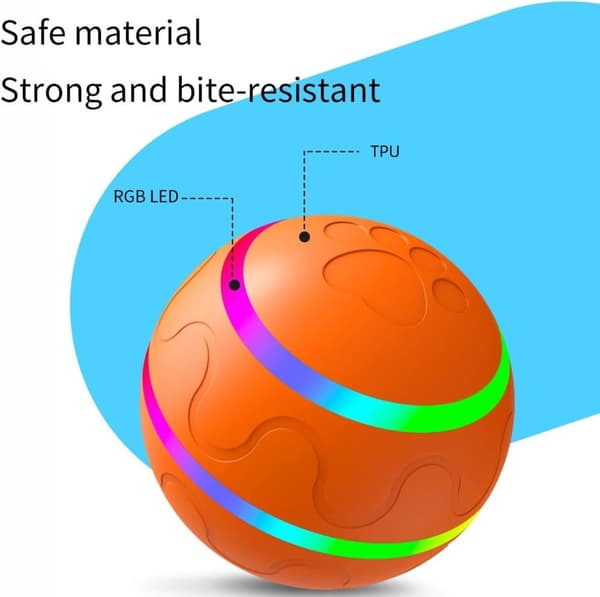 Activation Ball Interactive - Rysteboldlegetøj til små, mellemstore og store hunde