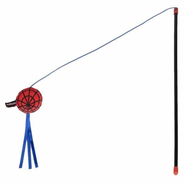 Kattleksaken Spider-Man Röd 3,0 x 7,0 x 46,0 cm Plast
