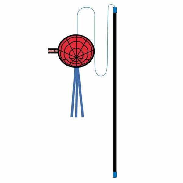 Kattleksaken Spider-Man Röd 3,0 x 7,0 x 46,0 cm Plast