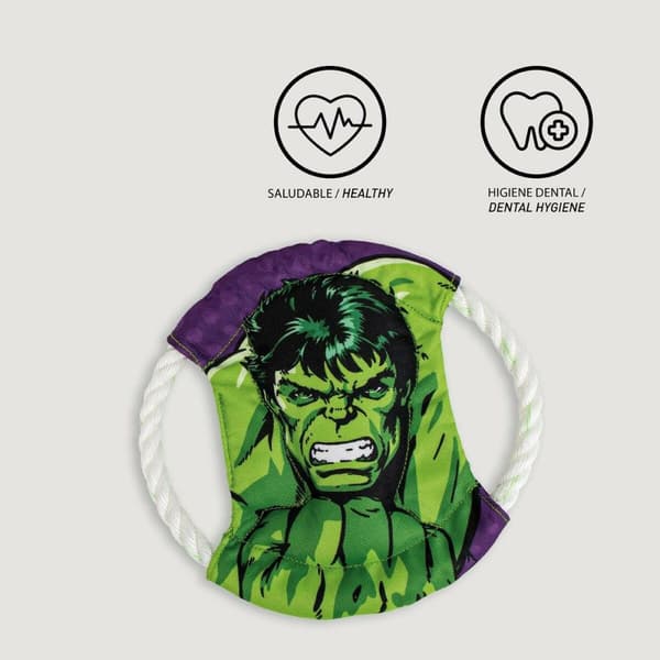 Hundleksak Marvel Grön 22,0 x 22,0 x 6,0 cm