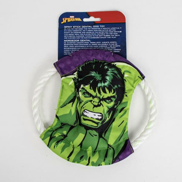 Hundleksak Marvel Grön 22,0 x 22,0 x 6,0 cm