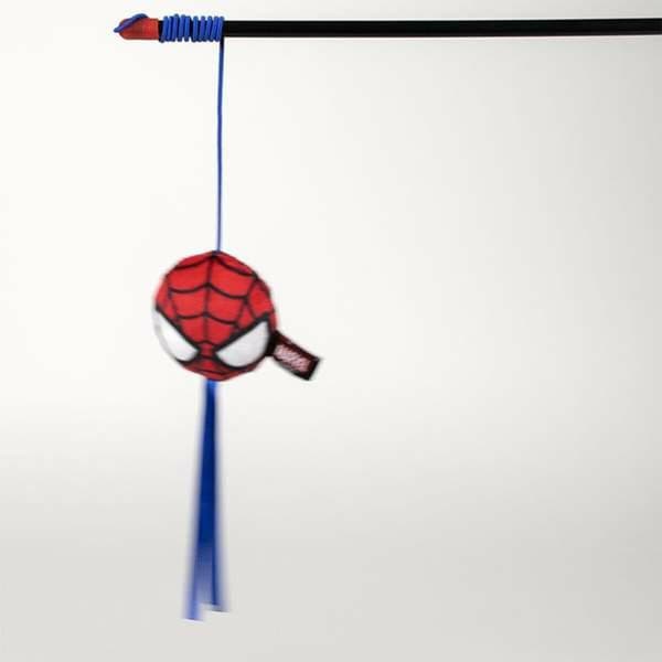 Kattleksaken Spider-Man Röd 3,0 x 7,0 x 46,0 cm Plast