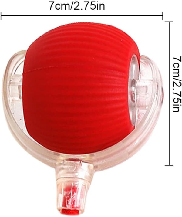Rolling Ball, Purupallo koirille ja kissoille Purupallo koirille, Interaktiivinen koiran älypallolelu, Interaktiivinen kissan pallolelu, 360° älykäs