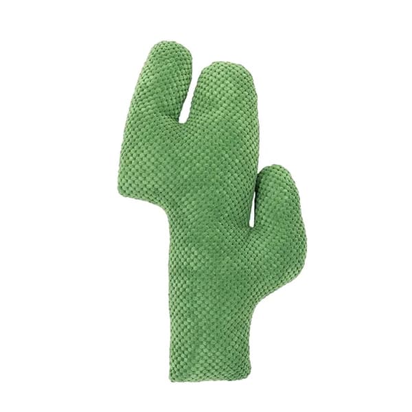Kaktus Kattleksak, Fylld med Kattmynta, Hållbar Plyschdesign,Ljusgrön-L