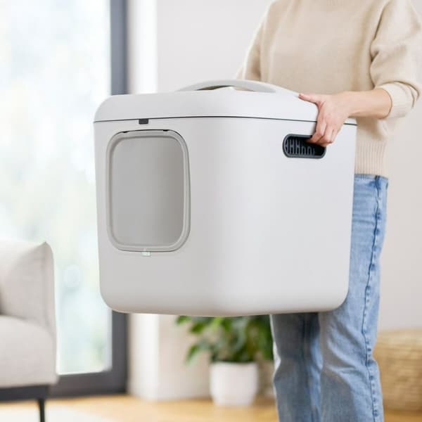 Kattlåda Rotho Biala XL Vit Plast