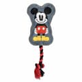 Miniatyrbild 5 av 6: Snöre Mickey Mouse Svart Hundleksak