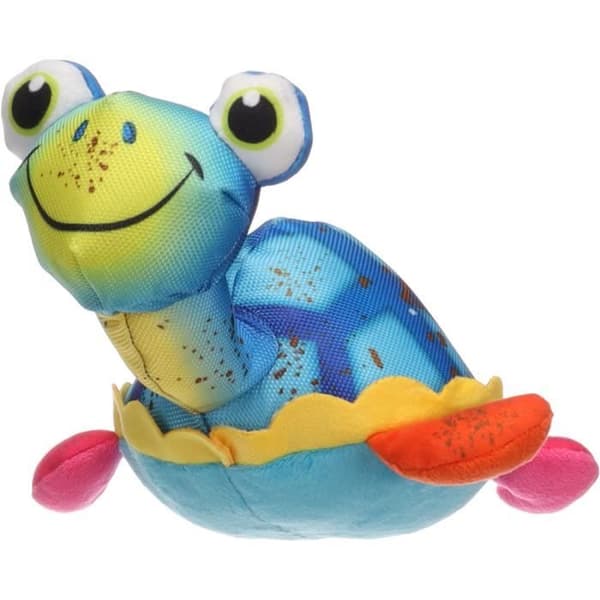 Tortuga Clora Azul 26 cm Leäktoy för hund - Flamingo