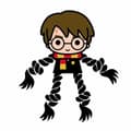 Miniatyrbillede 1 af 3: Legetøj til hunde Harry Potter Blå 9,5 x 30 x 9,5 cm