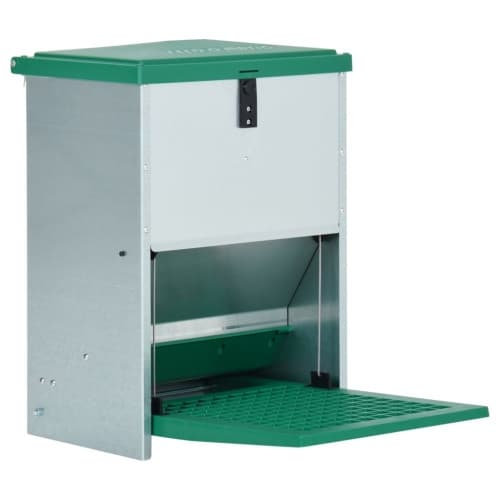 Foderautomat för fjäderfä med pedal 12 kg
