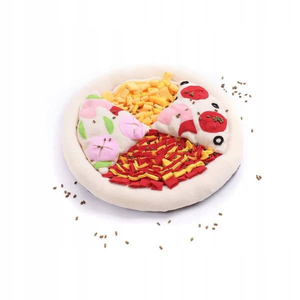 PEHMO PIZZA koirille LELUOPETUSMATTO XL