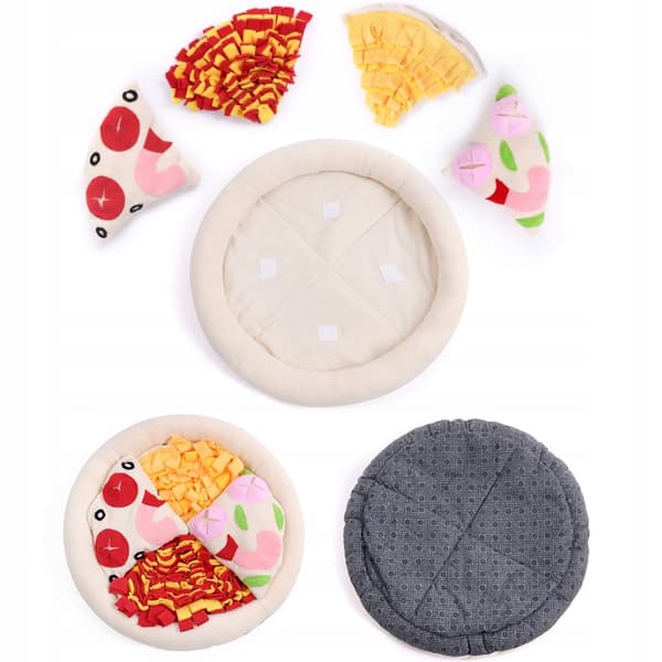 PEHMO PIZZA koirille LELUOPETUSMATTO XL
