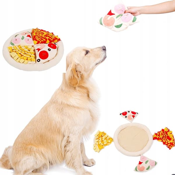 PEHMO PIZZA koirille LELUOPETUSMATTO XL