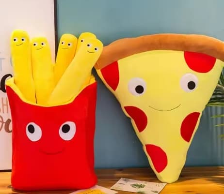PEHMO Ranskalaiset perunat -LELU 30 cm OPPIMUSLAATIKKO + 5 ISOA Ranskalaista perunaa