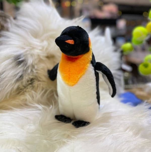 Djur - K11188C - Instincts Snow Mates Penguin Pedro Mjuk plysch att tugga för hundar - Små, olika färger