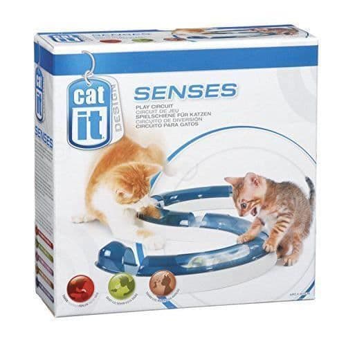 Spelcirkel för katt - catit - 50730 - Modulär - 4 rör - 2 bollar