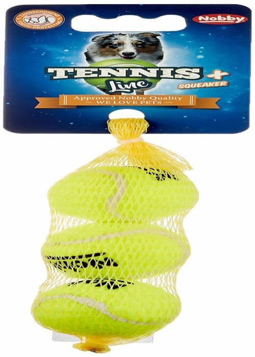 Bolla - Nobby frisbee - 10NOBBY01 - tennisboll med pip XS 4,5 cm 3 nät