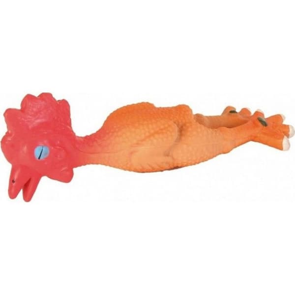 Trixie Latex kycklingleksak för hundar, 15 cm