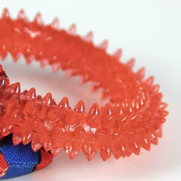 Hundleksak Spider-Man Röd 7,0 x 12,5 x 18,5 cm (4 antal)