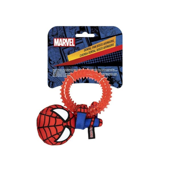 Hundleksak Spider-Man Röd 7,0 x 12,5 x 18,5 cm (4 antal)