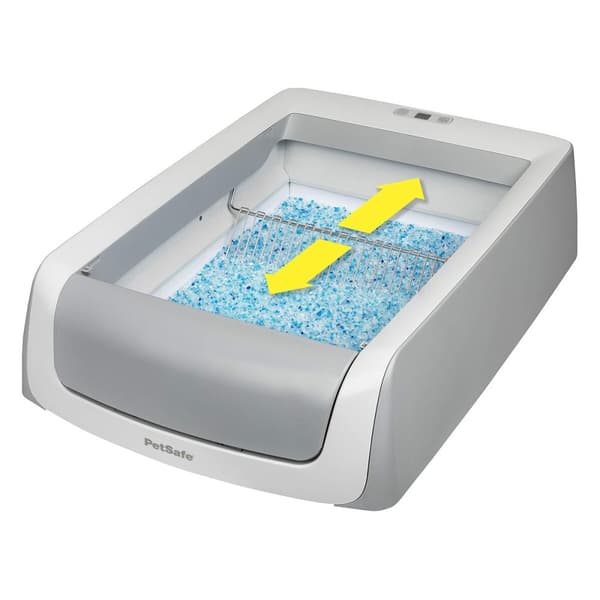Kattebakke PetSafe Automatisk rengøring 15 x 70 x 48,5 cm Hvid Plastik