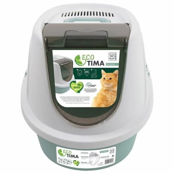 Kissan hiekkalaatikko MPETS Vihreä Kierrätetty muovi