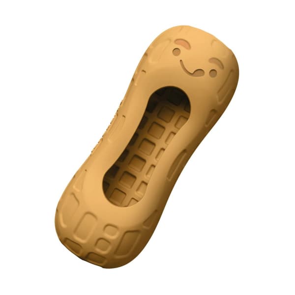 Hundleksak Nylabone Brun Jordnötssmör M