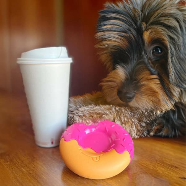 Legetøj til hunde Nylabone Pink Bacon M