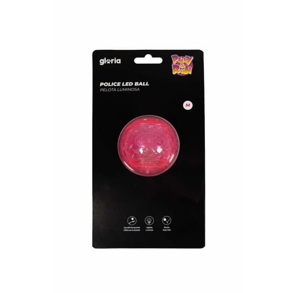 Lemmikin pallo Gloria PLAY AND RUN Pinkki TPR 6,35 cm